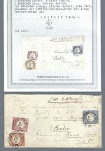 DR Mi 4, 5, 14 MiF EXPRESS-Soldaten-Brief, mit FA Sommer BPP