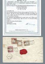 DR Mi 6 (2), 19, 21 mit Ra3 Hirschberg-Schlesien, FA Krug BPP