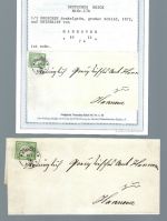 DR Mi 17b Ortsbrief Hannover, mit FA Sommer BPP