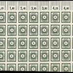 P) SBZ Mi 43 BI U**, 50er Einheit, Durchstich stark versch., ME 6.000€