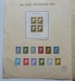 P) Schweiz, Erinnerungsmappe 100. Tage Aktivdienst 1939, selten