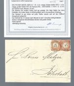 DR Mi 14+18 seltene wertstufengleiche MiF, Befund Krug BPP