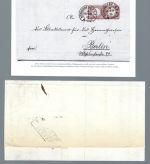 DR Mi 19 (2) mit Hufeisenst. Königsberg Preussen n. Berlin, Befund BPP