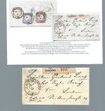 DR Dreifarbenfrankatur Mi 19,20,22 Paketbegleitbrief, Befund Krug BPP