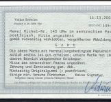 Memel, Mi 145UMw ** senk. Paar, Befund Erdwien BPP, ME 650€