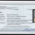 Memel, Mi 221 PF XVII *, mit Befund Huymans BPP, ME _._