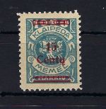 Memel Mi 213 Type V (450% Aufschlag), Petersen BPP, ME 2.750€, Mängel