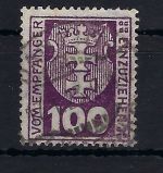 Danzig Portomarken, Mi 15 Y ° gepr. Infla Belrin, ME 900€