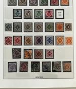 Württemberg, Sammlung ca. 1851-1920, meist gestempelt, ME ca. 20.000€