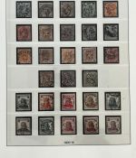 Württemberg, Sammlung ca. 1851-1920, meist gestempelt, ME ca. 20.000€