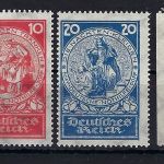 DR Mi 351-354 **, 353-354 gep. Schlegel BPP, Luxus, ME 170€