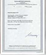 DR Nothilfe 1933, Block 2 °, FFA 2025 Schlegel BPP, ME 10.000€