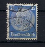 DR Hindeburgmedaillon, Mi 522 Xb °, gepr. Schlegel BPP