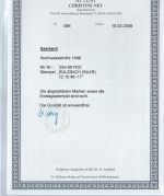 Saar Hochwasserhilfe, Mi 255-259 FDC, Fotoattest Ney, ME 1.200€