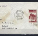 Saar Mi 337 FDC mit Attest Ney VPP, ME 600€