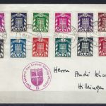 Saar Dienst, Mi 33-44 Satzbrief mit Fotoattest Ney VPP