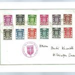 Saar Dienst, Mi 33-44 Satzbrief mit Fotoattest Ney VPP