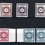 Ost Sachsen Mi 42 - 50 E ** (ohne 43, 47, 50), ME 315€