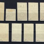 Ost Sachsen Mi 42-50 G **/* (43 *, Rest **), alles BPP geprüft