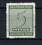 West Sachsen Mi 116 DY **, ME 350€