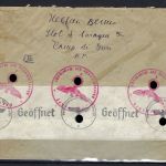 Kriegsgefangenenbrief KZ-Heftlinge Basses-Pyrenee 1941 nach Brüssel