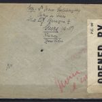 Kriegsgefangenenbrief KZ-Heftlinge Basses-Pyrenee 1941 n. England