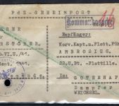 FdZ-Geheimpost Kriegswissenschaftliche Abteilung, 22. U-Boot Flottille