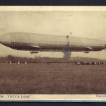 Zeppelinpost Sieger Nr. 4, Ovalstempel "Landung Viktoria Luise 1913"