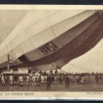 Zeppelinpost Sieger Nr. 6 II , Ovalstempel "Luftpost Hansa 1913"