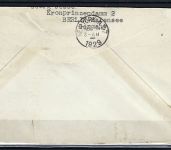 Zeppelinpost nach Buffalo N.Y. , Bostempel + L 1 Beförderung verzögert