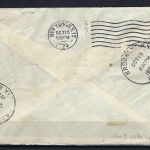 Zeppelinpost Z.R. III Friedrichshafen n. Brooklyn, vom 10.10.1924