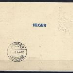 Zeppelinpost mit DR Mi 455 MeF nach Pernambuco (Brasilien)