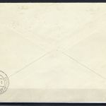 Zeppelinpost Olympiafahrt 1936, Frankfurt am Main nach Selb