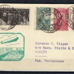 Sieger Zeppelinkarte Rio de Janeiro nach Recife-Pernambuco