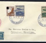 Zeppelinpost Europa-Südamerika Lorch n. Pernambuco, Sieger Brief