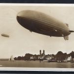 Zeppelinpost Olympiafahrt 1936, ab Frankfurt am Main n. Berlin-Südende