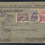 Zeppelinpost 1932 Buenos Aires n. Krems Donau (Österreich)