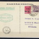 Zeppelinpost 1931 Rio de Janeiro n. Lorch , Sieger Karte