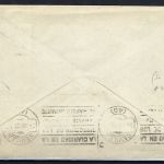 Zeppelinpost Mittelmeerfahrt 1929, Friedrichshafen n. New York