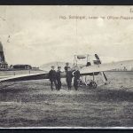 DR Halbamtliche Flugpostmarke Mi 5 MiF, Federentwertung, ME 1.100€
