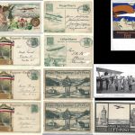 10 bessere Flugpostkarten 1912-1914 aus Ausstellungssammlung