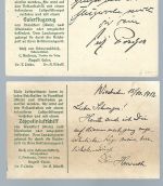 10 bessere Flugpostkarten 1912-1914 aus Ausstellungssammlung