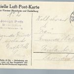 10 bessere Flugpostkarten 1912-1914 aus Ausstellungssammlung