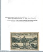 10 bessere Flugpostkarten 1912-1914 aus Ausstellungssammlung