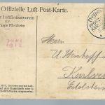 10 bessere Flugpostkarten 1912-1914 aus Ausstellungssammlung