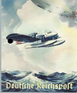3. Reich Telegramm-Formular D. Reichspost 1939, Zeppelin / Flugpost
