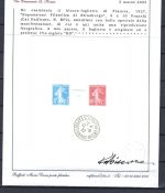 Frankreich Block 2 ** mit Attest Diena