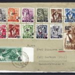 Saar / Saarland Mi 226-238 Satzbrief
