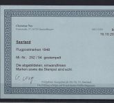 Saar / Saarland Mi 252-254 ° einwandfrei mit Befund Ney