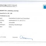 Saar / Saarland Mi 255-258 Einschreibebrief befördert , KB Geigle BPP